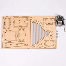 Charger l'image dans la galerie, Boîte à musique DIY - Harpe