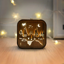 Charger l'image dans la galerie, Boîte à musique château lumineux