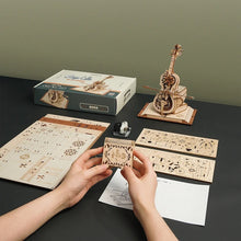 Charger l'image dans la galerie, Boîte à musique DIY - Violoncelle enchanté