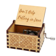 Charger l'image dans la galerie, Boîte à musique manivelle Falling in love