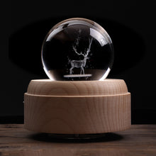 Charger l'image dans la galerie, Boîte à musique lumineuse Cerf