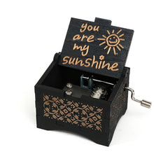 Charger l'image dans la galerie, Boîte à musique you are my sunshine noire