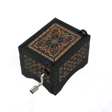 Charger l'image dans la galerie, Boîte à musique bois noire