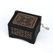 Charger l'image dans la galerie, boite a musique manivelle noire