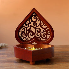 Charger l'image dans la galerie, Boîte à musique mécanique Cœur d'or