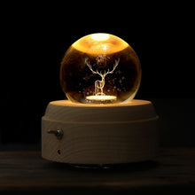 Charger l'image dans la galerie, Boîte musicale lumineuse Cerf