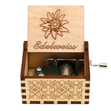 Charger l'image dans la galerie, Boîte à musique manivelle Edelweiss