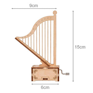 Boîte à musique DIY - Harpe