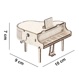 Boîte à musique DIY - Piano à queue